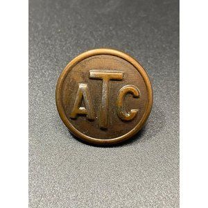Vintage Air Transport Command Round Uniform Button